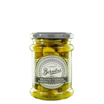 Bornibus- Groene Olijven Gevuld Met Amandelen
