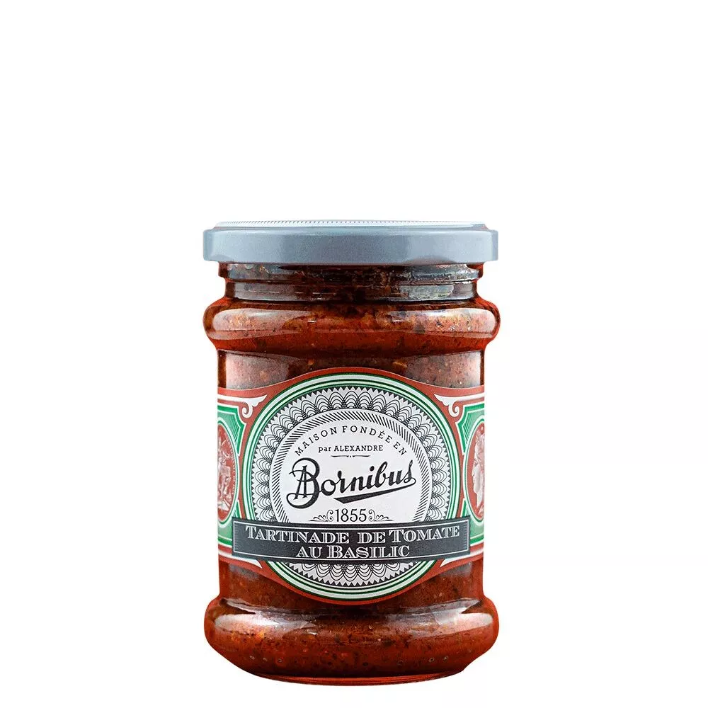 Bornibus- Tomaat-basilicumspread