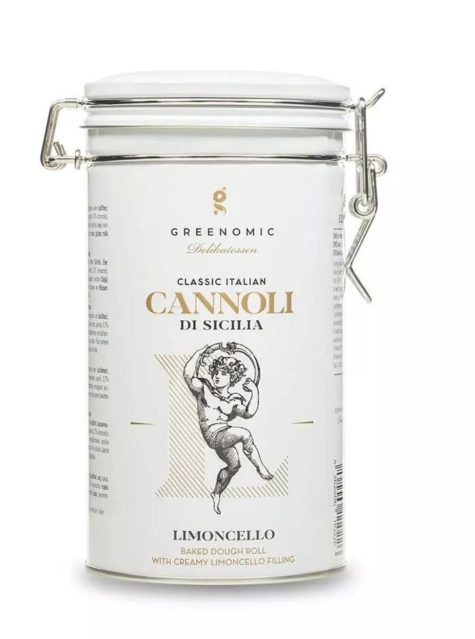 CANNOLI DI SICILIA LIMONCELLO TIN