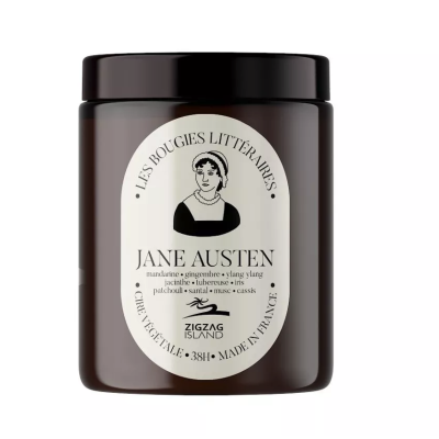 Jane Austen Apothecary Jar Candle