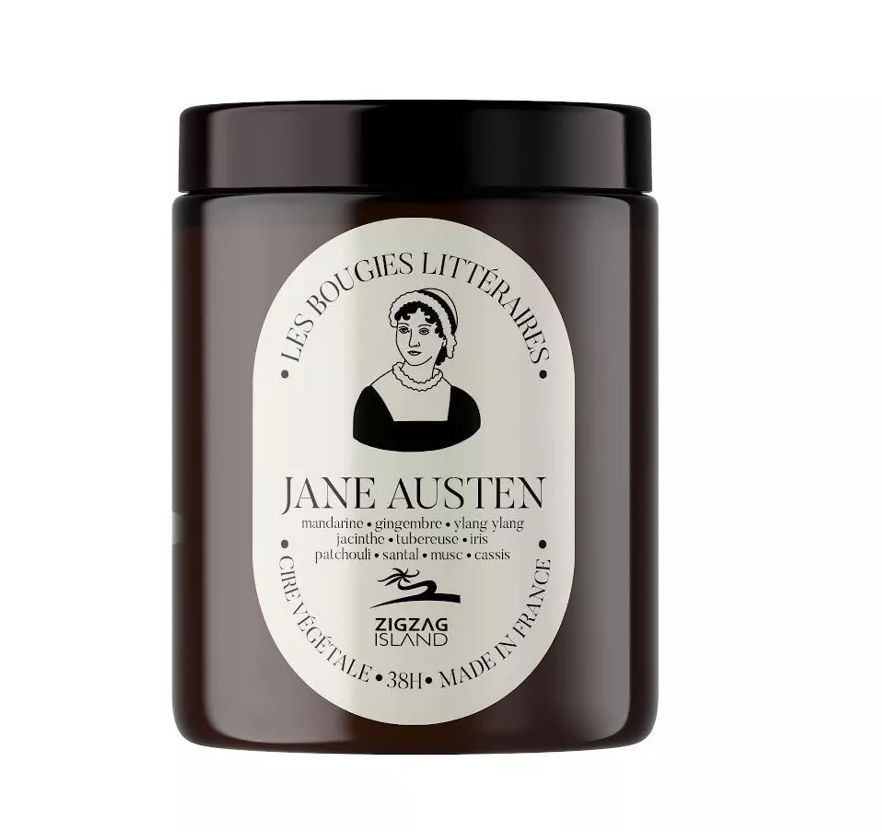 Jane Austen Apothecary Jar Candle