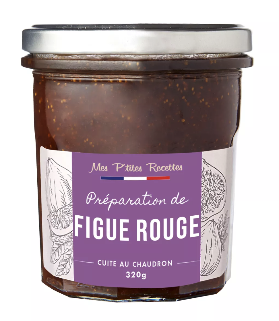 Rode vijgenconfituur- 320G - MY LITTLE RECIPES