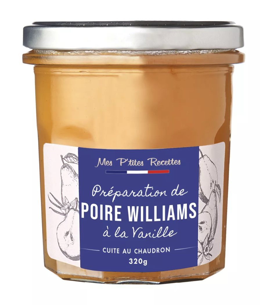 Confituur van Williamsperen met vanille- 320G - MY LITTLE RECIPES