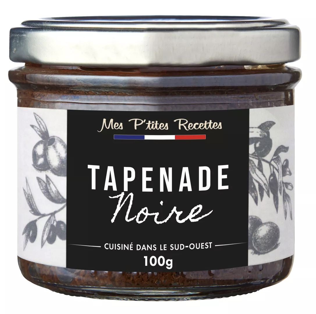 Black Tapenade 100g - MY LITTLE RECIPES