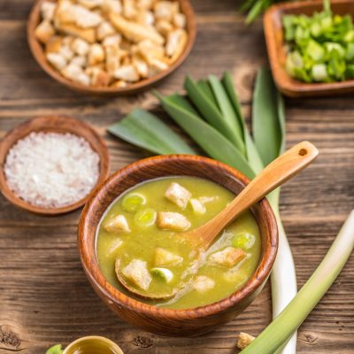 Takeaway Soep- Prei en Aardappelen (31/10+1/11)