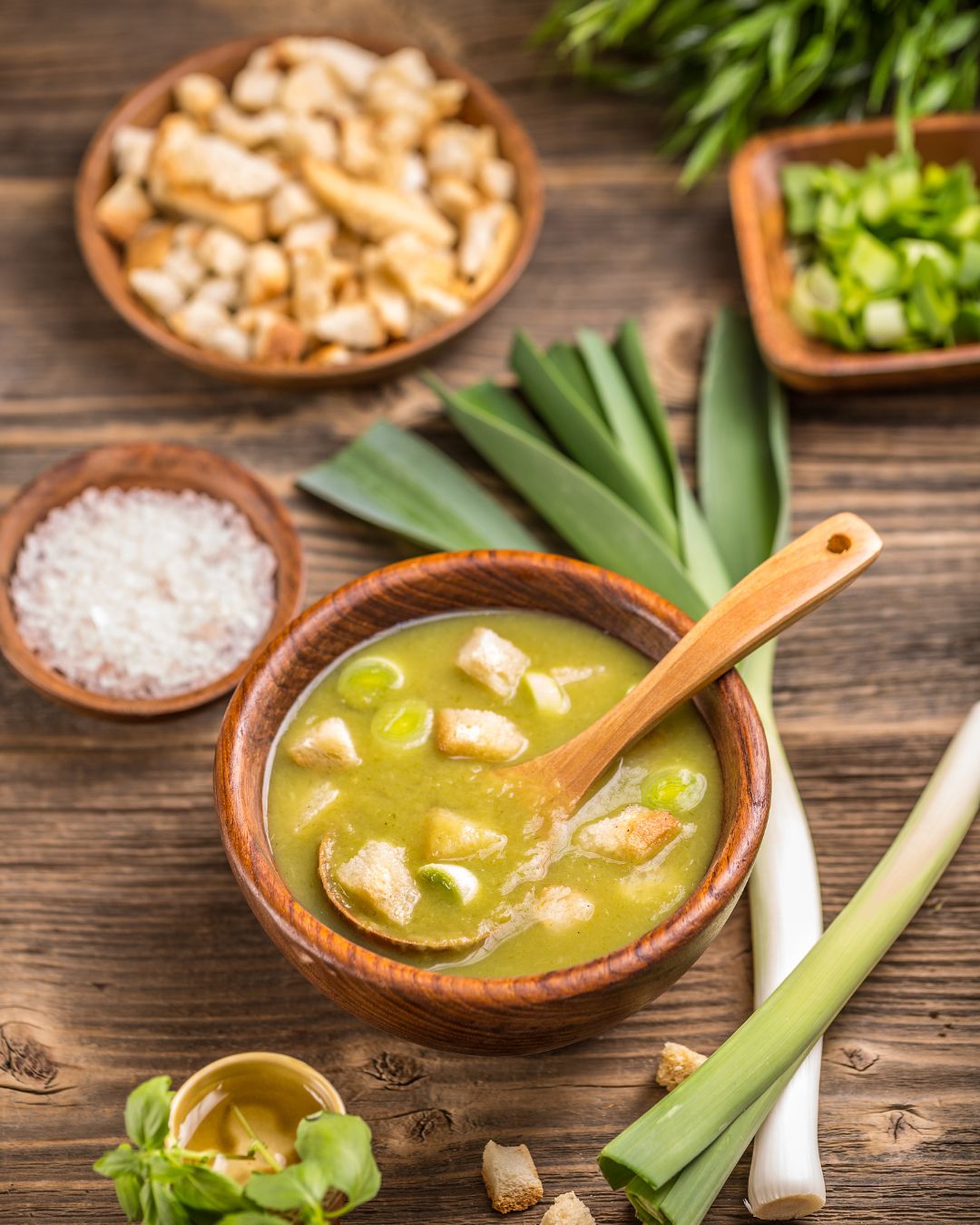 Takeaway Soep- Prei en Aardappelen (31/10+1/11)