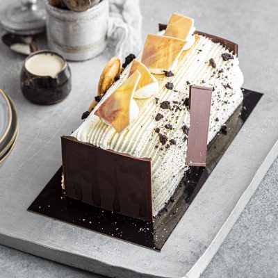 Slagroombuche (enkel tijdens de feestdagen)