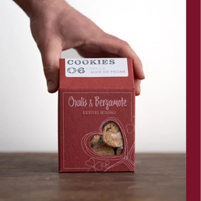 Le Cookie vanille et noix de pécan- Oxalis et Bergamote