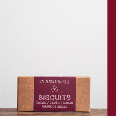 Cacao / Cacaonibs / Roggemeel- oxalis et Bergamot