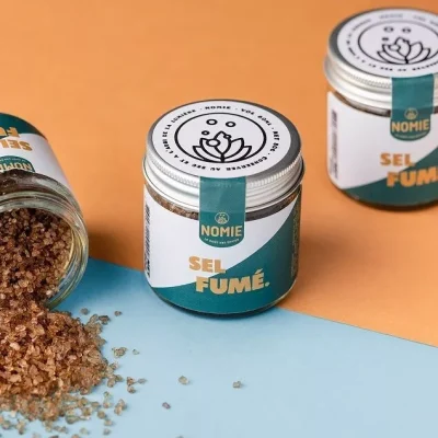 Gerookt bruin zout (60 ml)