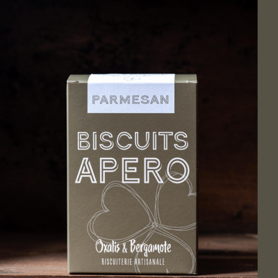 Oxalis et Bergamote- Apero Parmesan Cookies